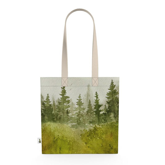 The Pines Beyond the Meadow Tote Bag