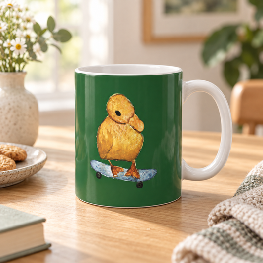 Wheely Quackers Duckling Mug | Dishwasher & Microwave Safe