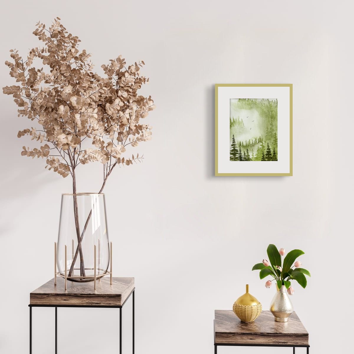 Into the Green | Original Watercolour Painting | 6x8”