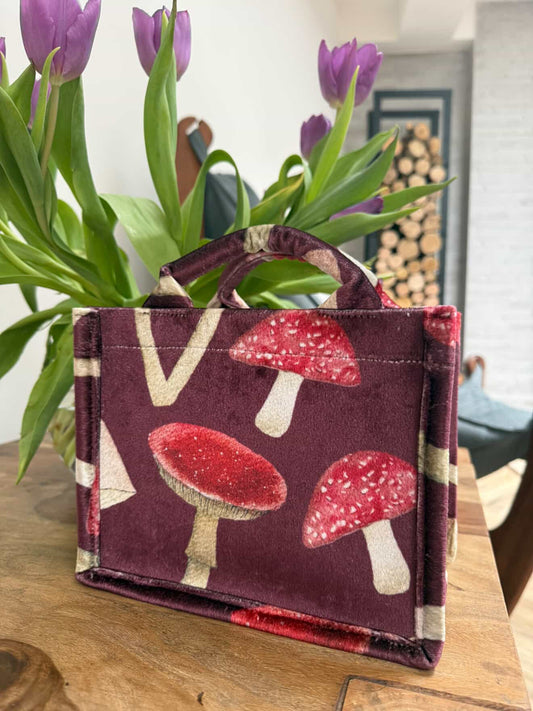So Mush Love Velvet Handbag – Rebsey Art Studio x Natasha Kom Handbags Collaboration