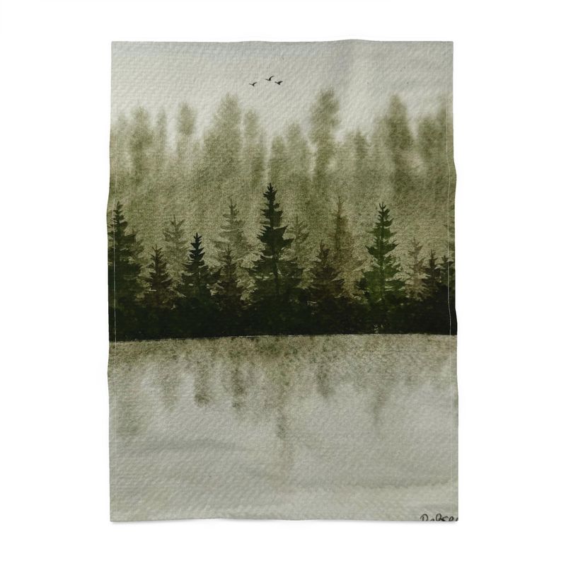 Whispering Reflections Tea Towel