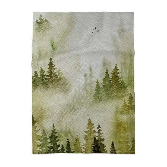 Evergreen Dreams Tea Towel