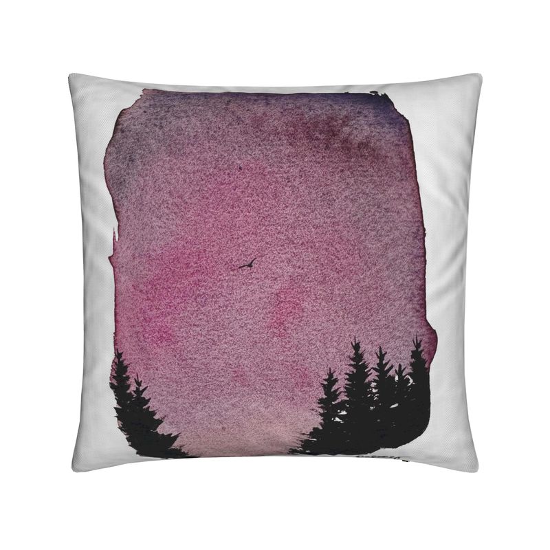 Dusk in the Pines Cushion
