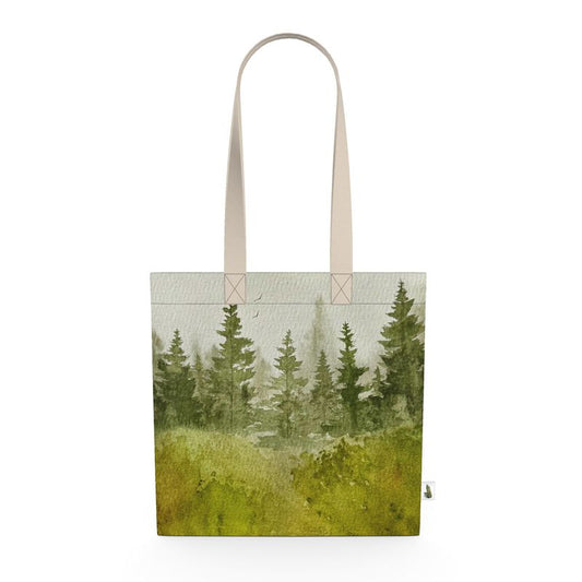 The Pines Beyond the Meadow Tote Bag