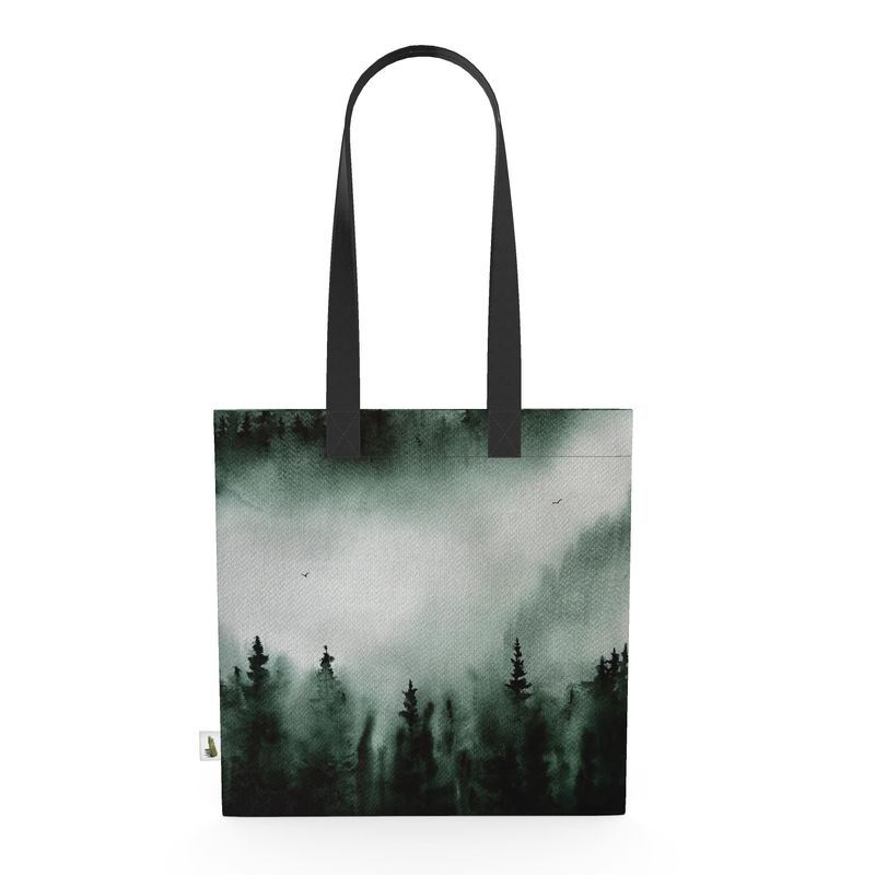 Emerald Veil Tote Bag