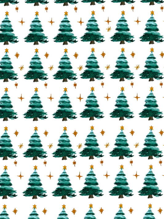 Eco-Friendly Christmas Wrapping Paper – Pack of 3 Sheets