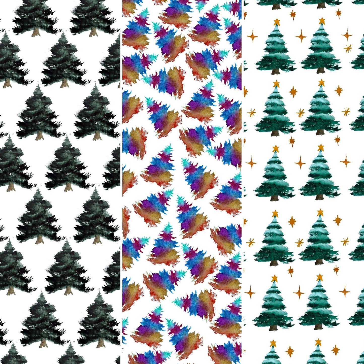 Eco-Friendly Christmas Wrapping Paper – Pack of 3 Sheets
