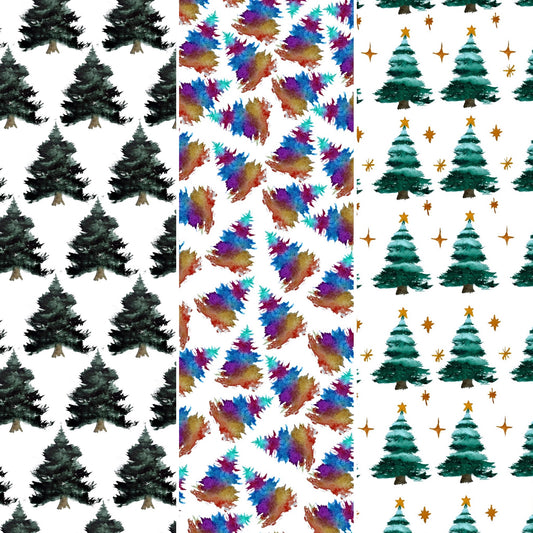 Eco-Friendly Christmas Wrapping Paper – Pack of 3 Sheets